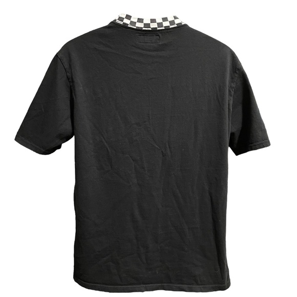 Guess x J. Balvin Checkered Trim Patch Shirt - Small - Picture 3 of 5